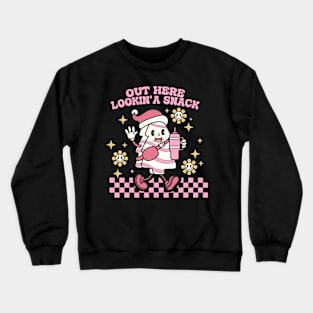 Out here lookin'a snack Crewneck Sweatshirt